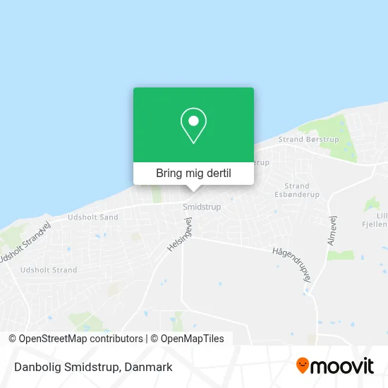 Danbolig Smidstrup kort