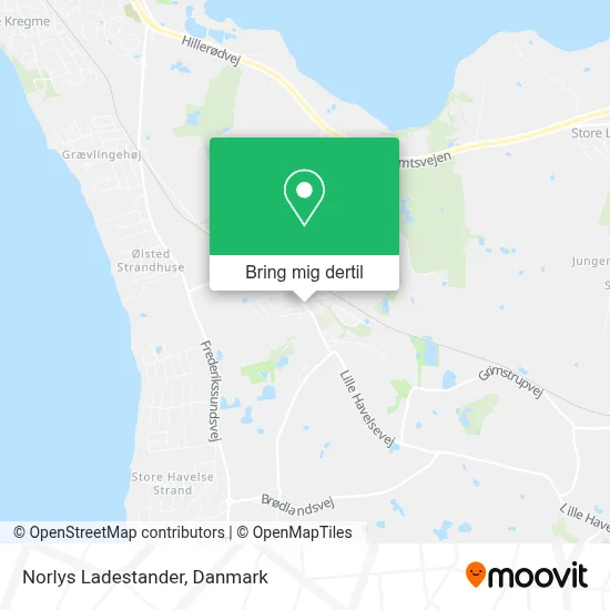 Norlys Ladestander kort