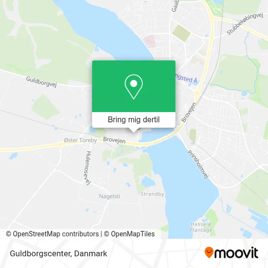 Guldborgscenter kort