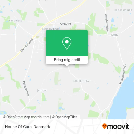 House Of Cars kort