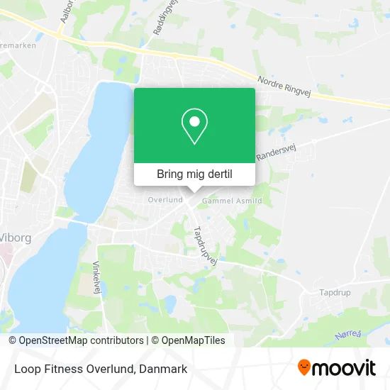 Loop Fitness Overlund kort