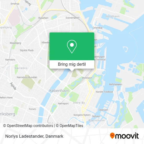 Norlys Ladestander kort