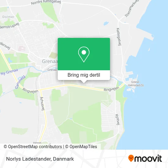 Norlys Ladestander kort