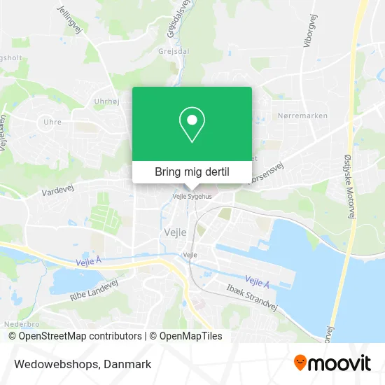 Wedowebshops kort