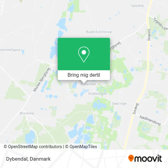 Dybendal kort