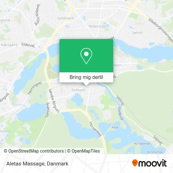 Aletas Massage kort