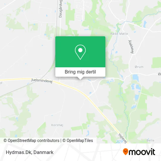 Hydmas.Dk kort