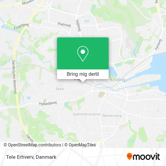Tele Erhverv kort