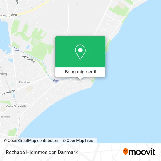 Rezhape Hjemmesider kort