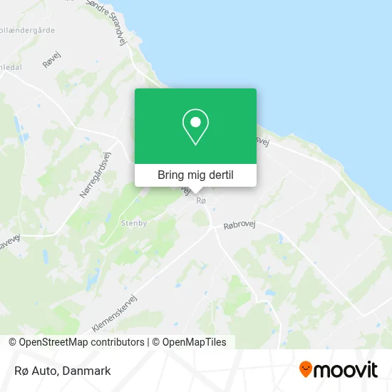 Rø Auto kort