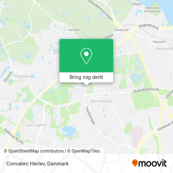 Convatec Herlev kort