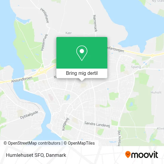 Humlehuset SFO kort