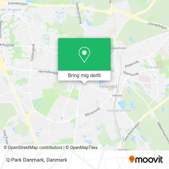 Q-Park Danmark kort