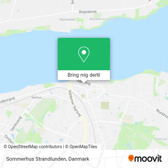 Sommerhus Strandlunden kort