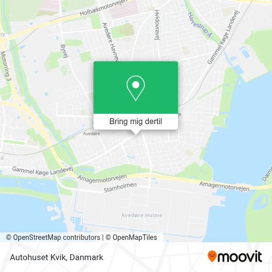 Autohuset Kvik kort