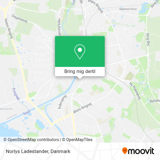 Norlys Ladestander kort