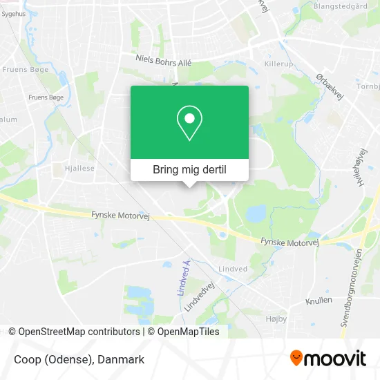 Coop (Odense) kort