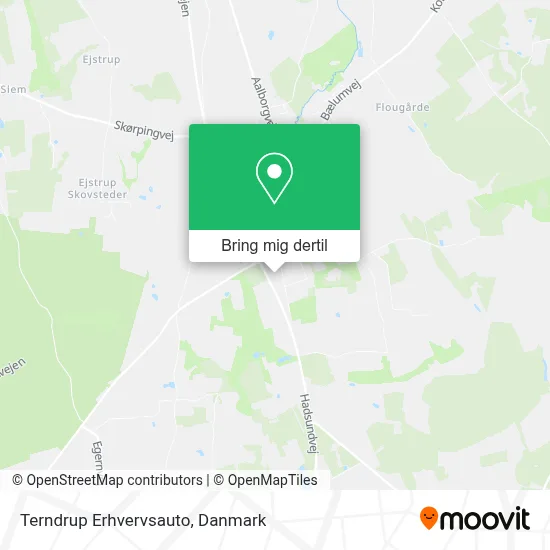Terndrup Erhvervsauto kort
