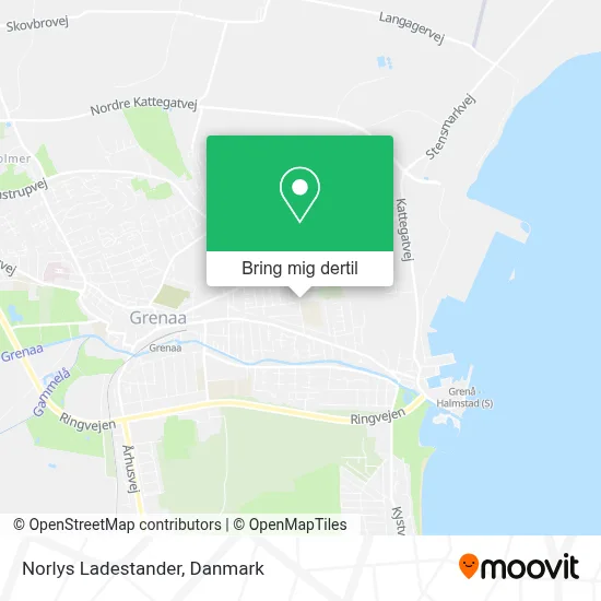 Norlys Ladestander kort