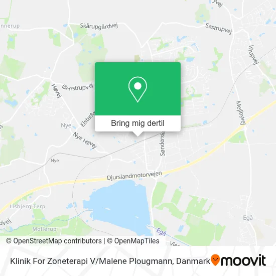 Klinik For Zoneterapi V / Malene Plougmann kort