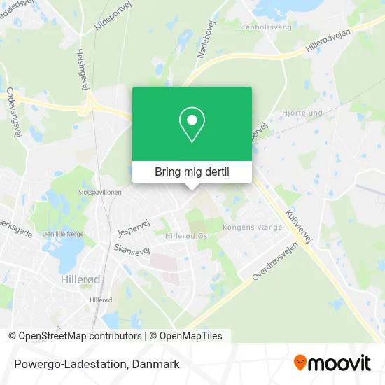 Powergo-Ladestation kort