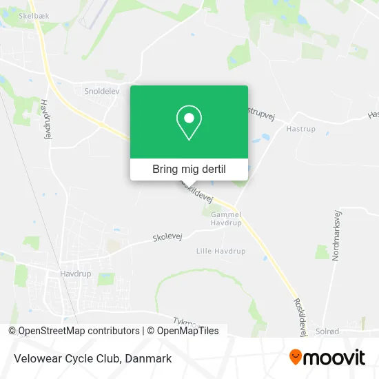 Velowear Cycle Club kort