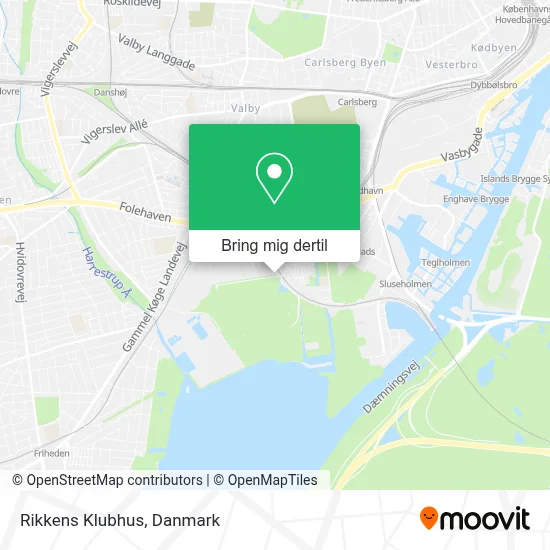 Rikkens Klubhus kort