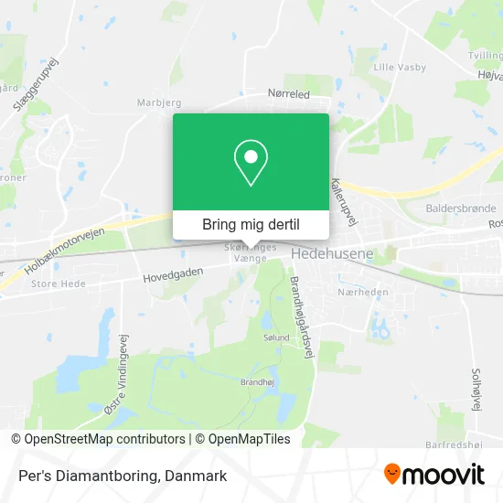 Per's Diamantboring kort