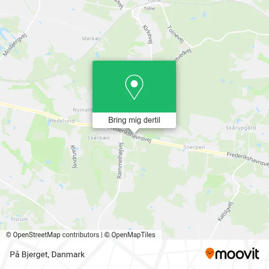 På Bjerget kort