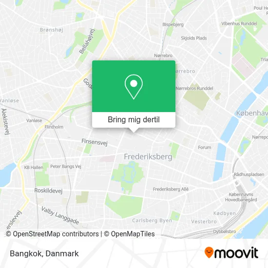 Bangkok kort
