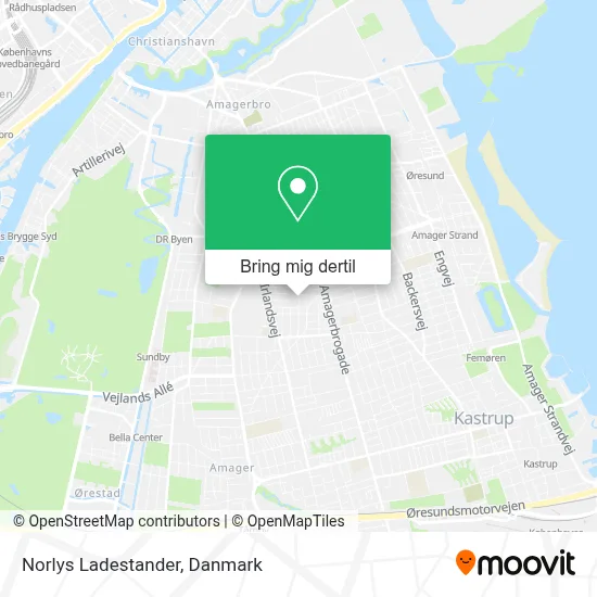 Norlys Ladestander kort