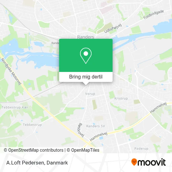 A.Loft Pedersen kort