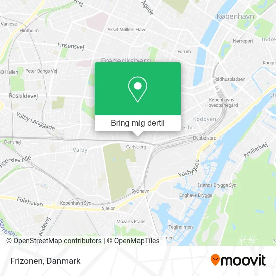 Frizonen kort
