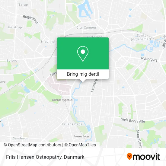 Friis Hansen Osteopathy kort