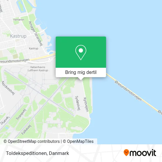 Toldekspeditionen kort