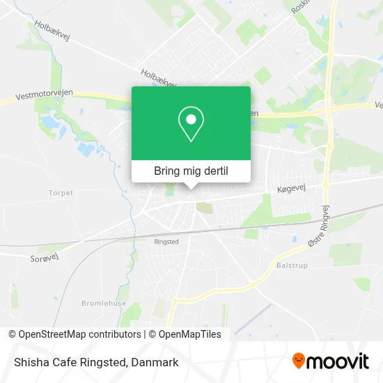 Shisha Cafe Ringsted kort