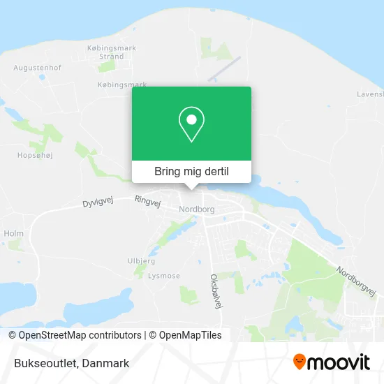 Bukseoutlet kort
