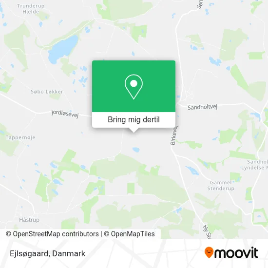 Ejlsøgaard kort
