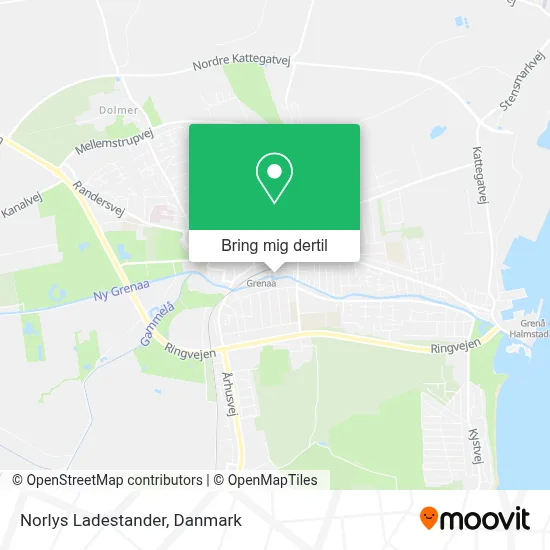 Norlys Ladestander kort