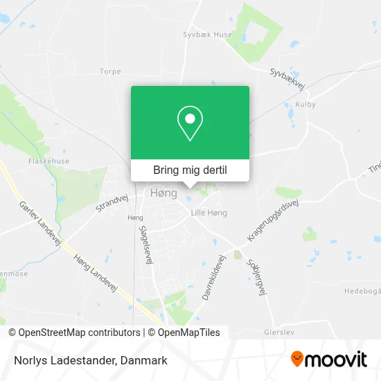 Norlys Ladestander kort