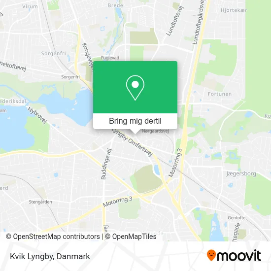Kvik Lyngby kort
