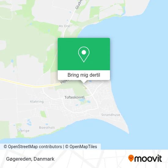 Gøgereden kort
