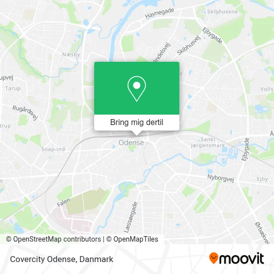 Covercity Odense kort