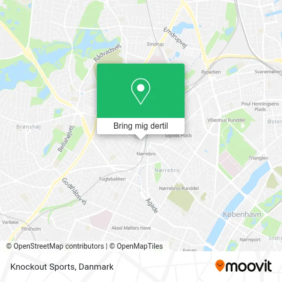 Knockout Sports kort