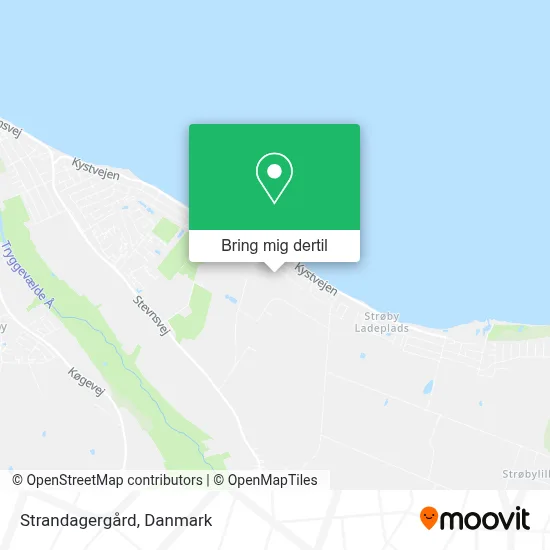 Strandagergård kort