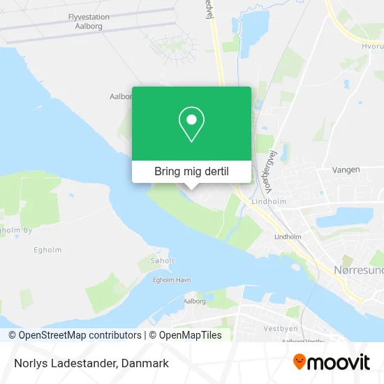 Norlys Ladestander kort