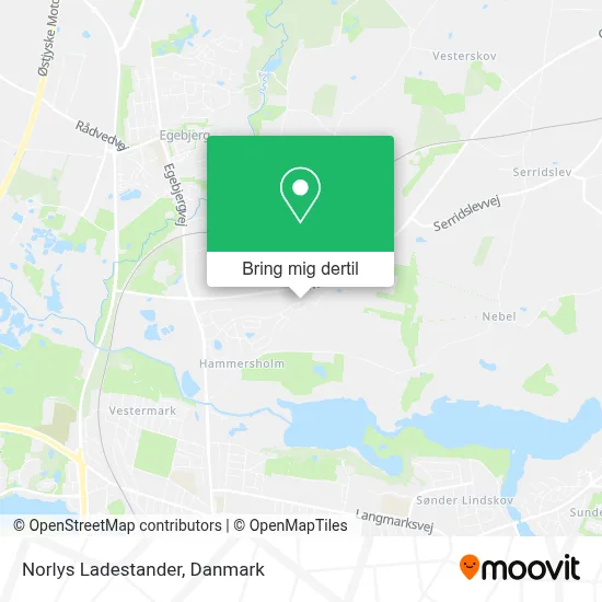 Norlys Ladestander kort