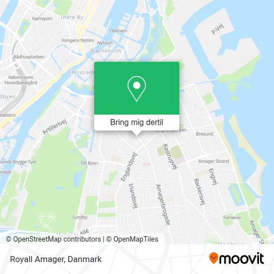 Royall Amager kort
