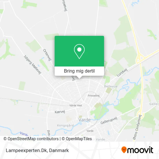 Lampeexperten.Dk kort