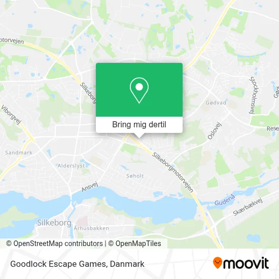 Goodlock Escape Games kort